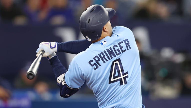 Springer gets tiebreaking hit, Blue Jays beat Mariners 3-2