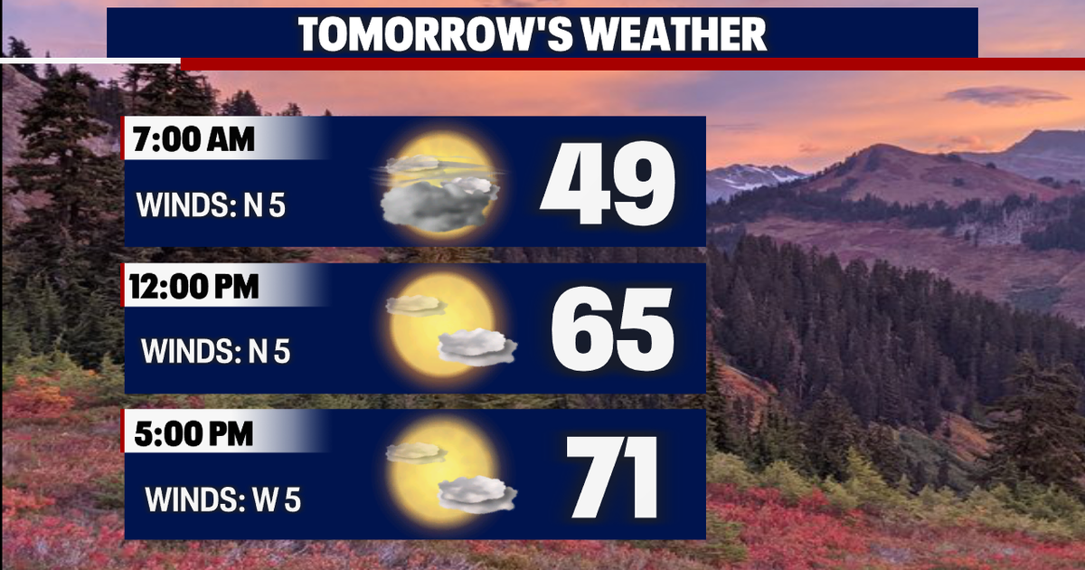 Tuesday Forecast: Warmer temperatures and more sunshine | FOX 13 Seattle