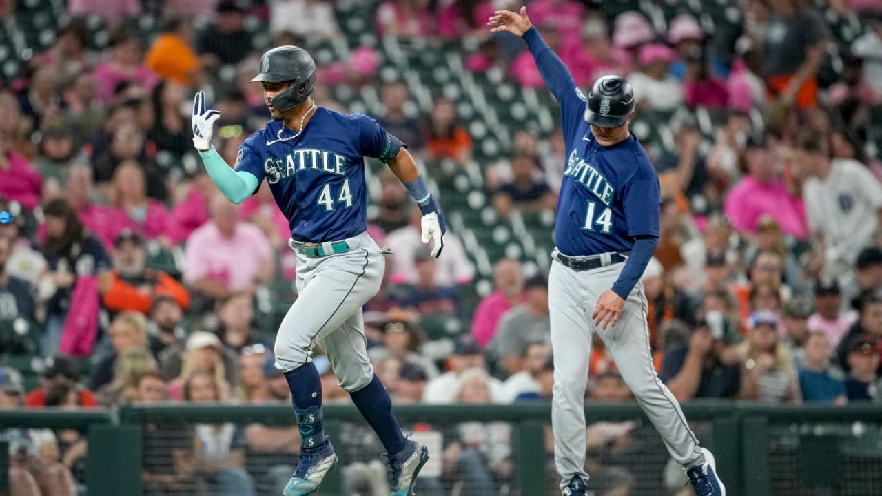 Julio Rodríguez homers with 4 RBI to lead Mariners past Tigers 9-2