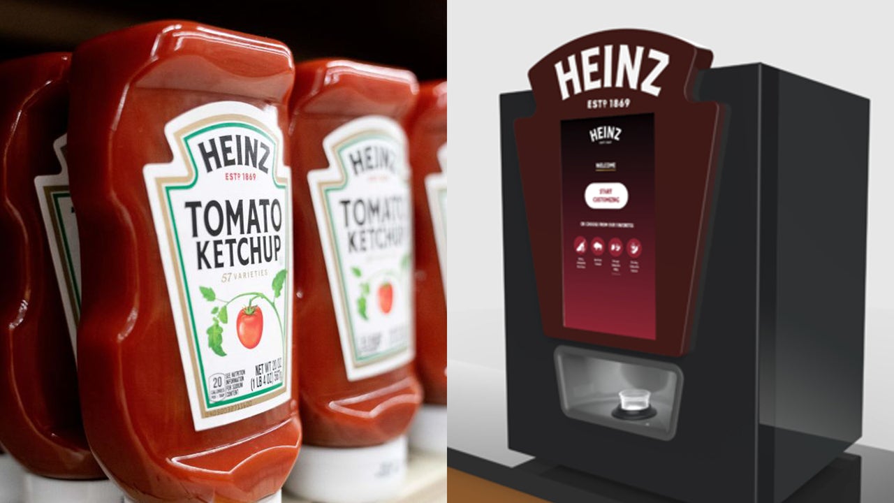 Kraft Heinz creates sauce dispenser enabling 200 custom variations