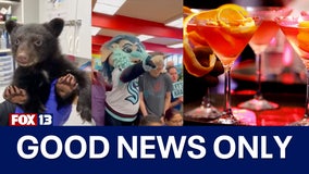 Good News Only: Bear cub rescue, Seattle Kraken surprise teachers, cocktails to-go made permanent in WA