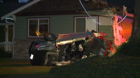 Car flies into Spanaway house during crash, friends remember victim who died