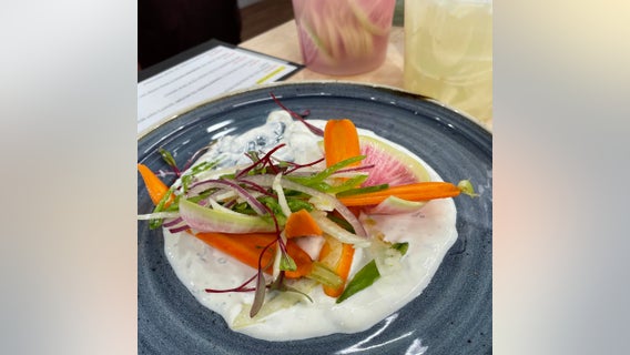 Emerald Eats: Making a shaved spring vegetable salad with Frolik Kitchen + Cocktails