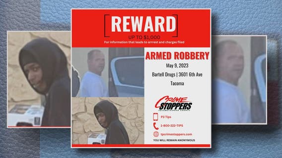 Tacoma Police hunt for armed man and teen suspects involved in robbery