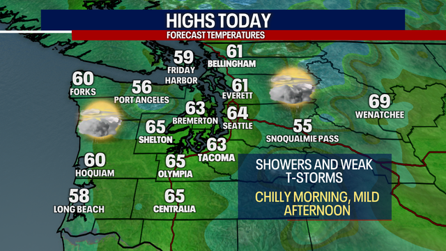 Seattle weather: Turning hot later this week across the Pacific Northwest