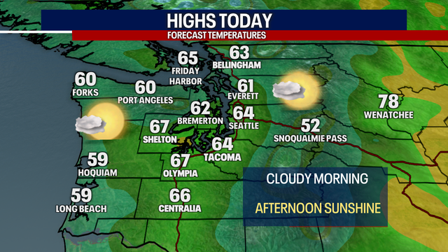 Seattle weather: Warm and sunny weather ahead to start June