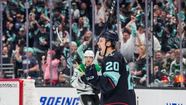 Kraken force Game 7 with a 6-3 win over the Stars