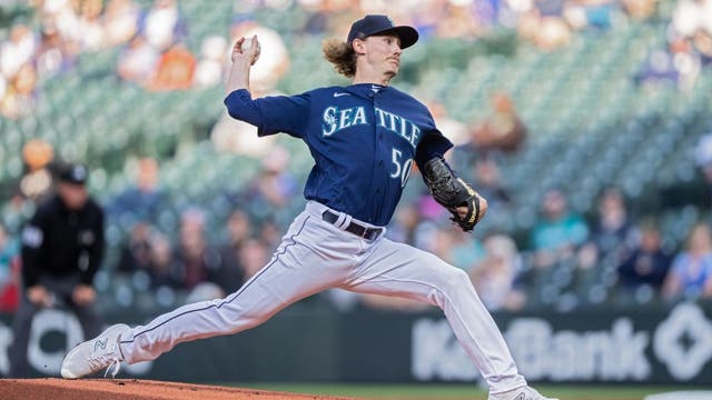 Bryce Miller tosses six scoreless innings, Mariners beat A's 6-1