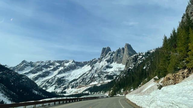 WA's SR 20 North Cascades Highway closed for the season