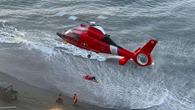 VIDEO: Man who fell off cliff near Port Angeles rescued by U.S. Coast Guard