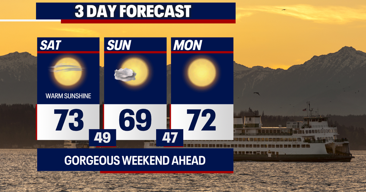 Seattle weather: Stunning week of weather ahead | FOX 13 Seattle