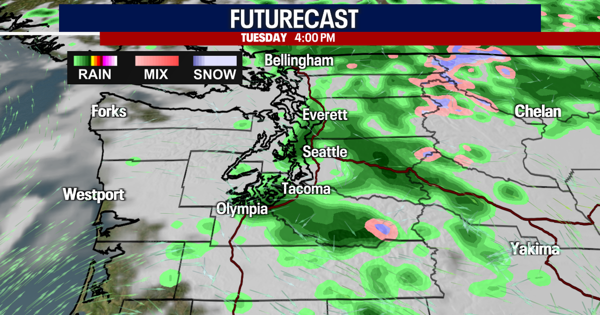 Seattle weather: One more cool and wet day Tuesday | FOX 13 Seattle