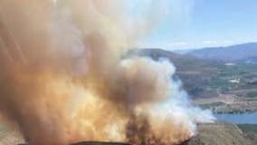 Fire near Wenatchee downgraded to a Level 1 evacuation