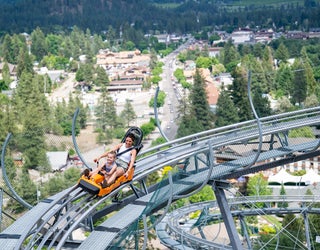 Washington state s first alpine roller coaster opens at