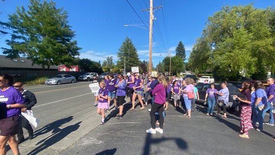 Paraeducators, supporters pack Marysville School Board Meeting in protest of layoffs