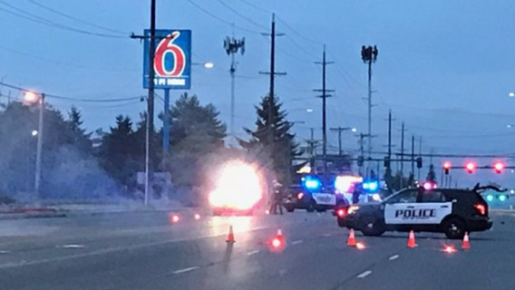 Everett Police looking for vehicle in deadly hit-and-run; officers say victim was run over multiple times