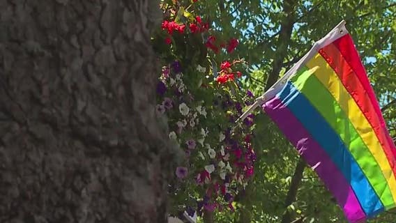 'I just want to show them love and support:' Burien man steps up to replace missing pride flags