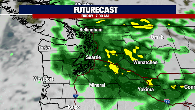 Friday's Forecast: Rain returns with chilly temps