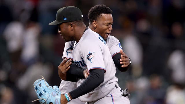 Miami’s Jesús Sánchez makes game-saving catch as Marlins top Mariners 4-1