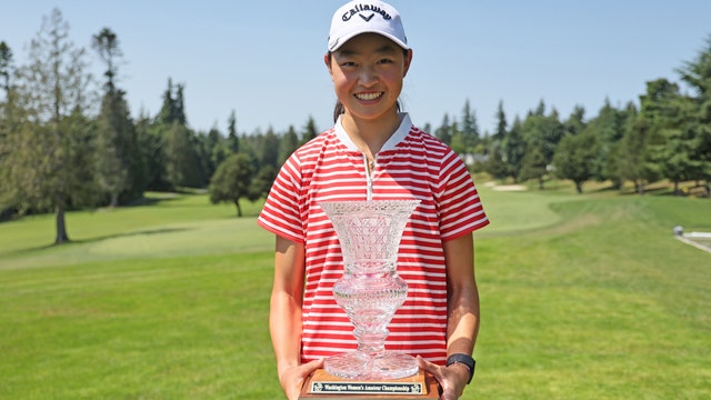 14-year-old Angela Zhang wins WA Women's Amateur for 2nd time, set to play in U.S. Women's Open