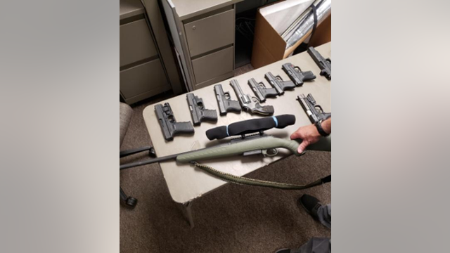 Burien PD: Man arrested, at least 14 guns seized after shooting at neighbor to 'send a message'