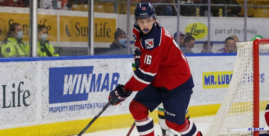 Kitchener forward Carson Rehkopf headlines nine Day Two draft picks for Kraken