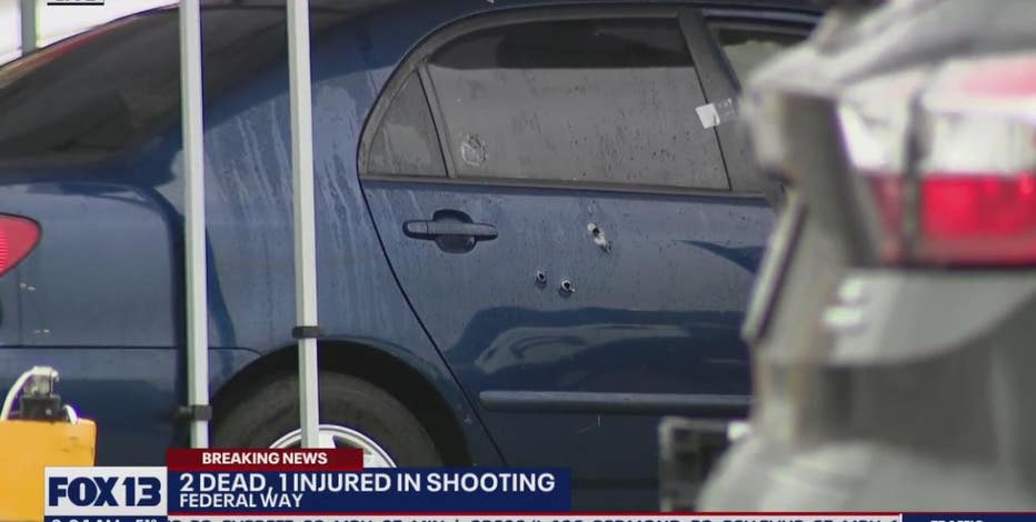 2 dead, 1 injured after shooting at Safeway parking lot in Federal Way