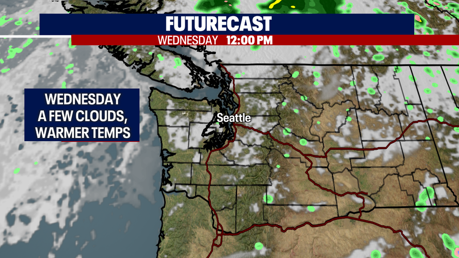 Seattle weather Dry conditions and warmer weather on the way FOX 13