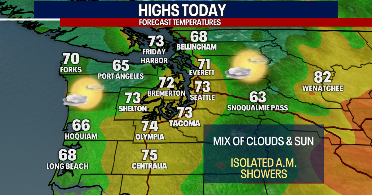 Current Weather Seattle Seattle weather: Comfortable week ahead with a mix of sun and clouds ...