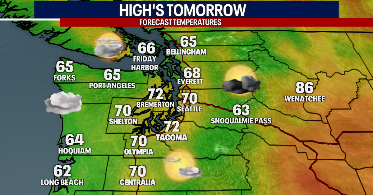 Expect a cloudy and cool start on Monday | FOX 13 Seattle