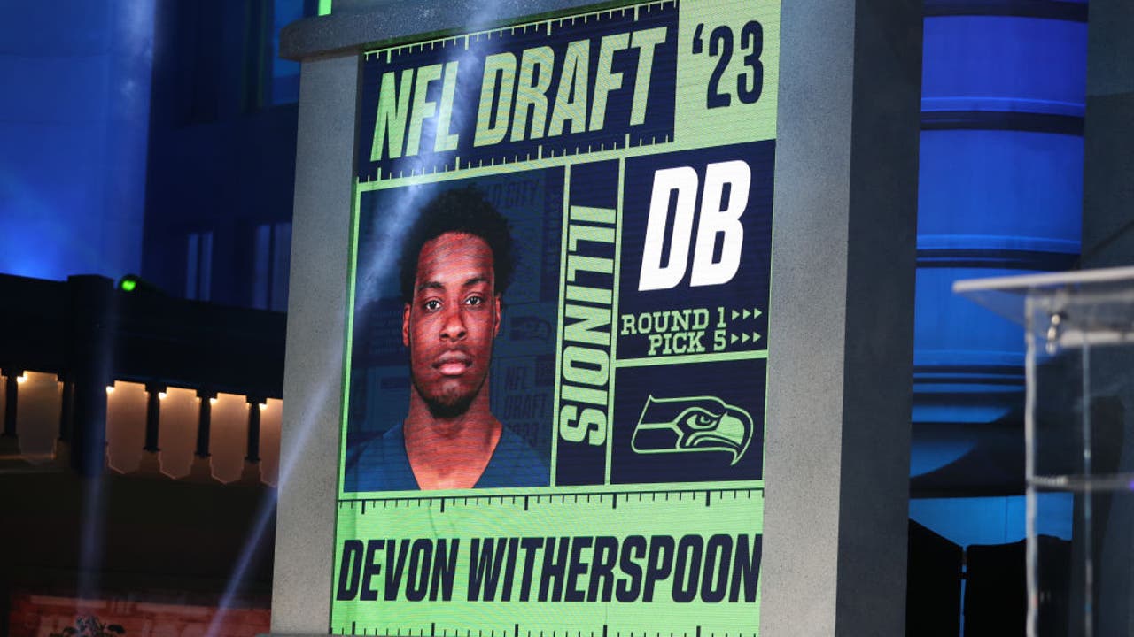 As Seahawks open training camp, rookie Devon Witherspoon unsigned and  absent 