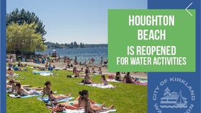 Houghton Beach reopens for water activities