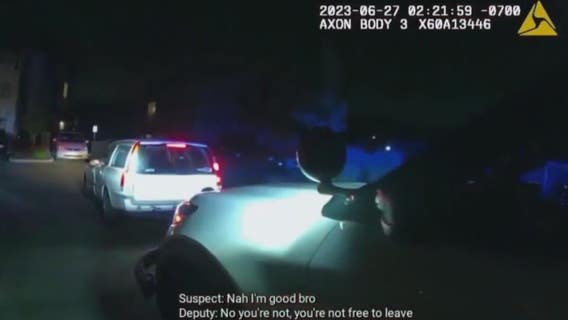 Alleged DUI driver vandalizes police cruiser before leading deputies on 13mph chase