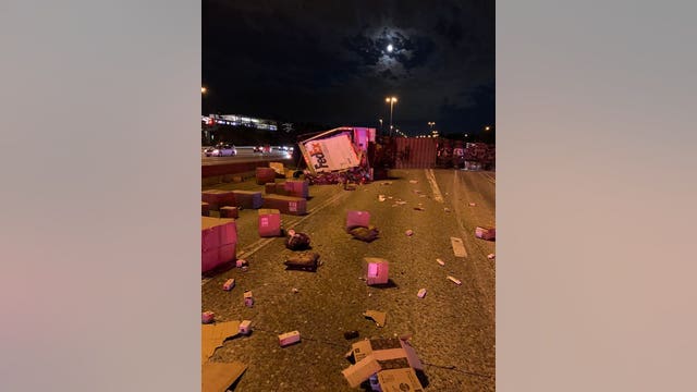 WSP: Thieves pull over, steal packages from crashed FedEx truck