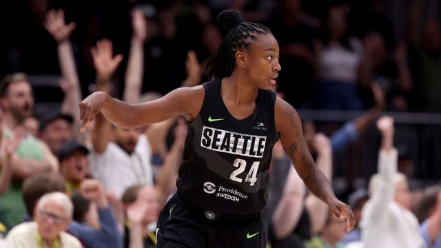 Jewell Loyd has WNBA record-tying nine 3-pointers in 93-86 Storm loss to Mystics