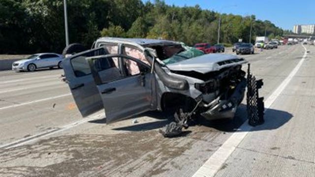 Family hurt in alleged street racing crash on I-5 in Tacoma