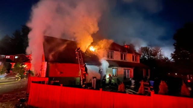 Family escapes house fire in Kent