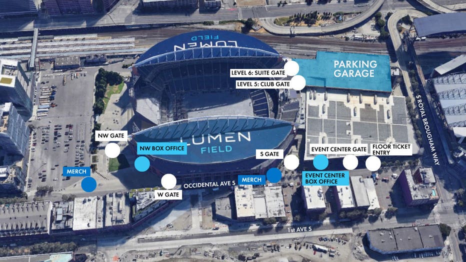 Lumen Field Directions & Parking - Stadiums of Pro Football