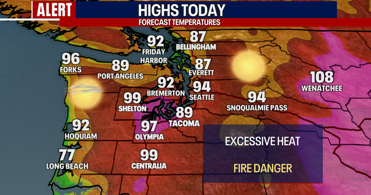 Seattle weather: Excessive heat grips Western Washington | FOX 13 Seattle