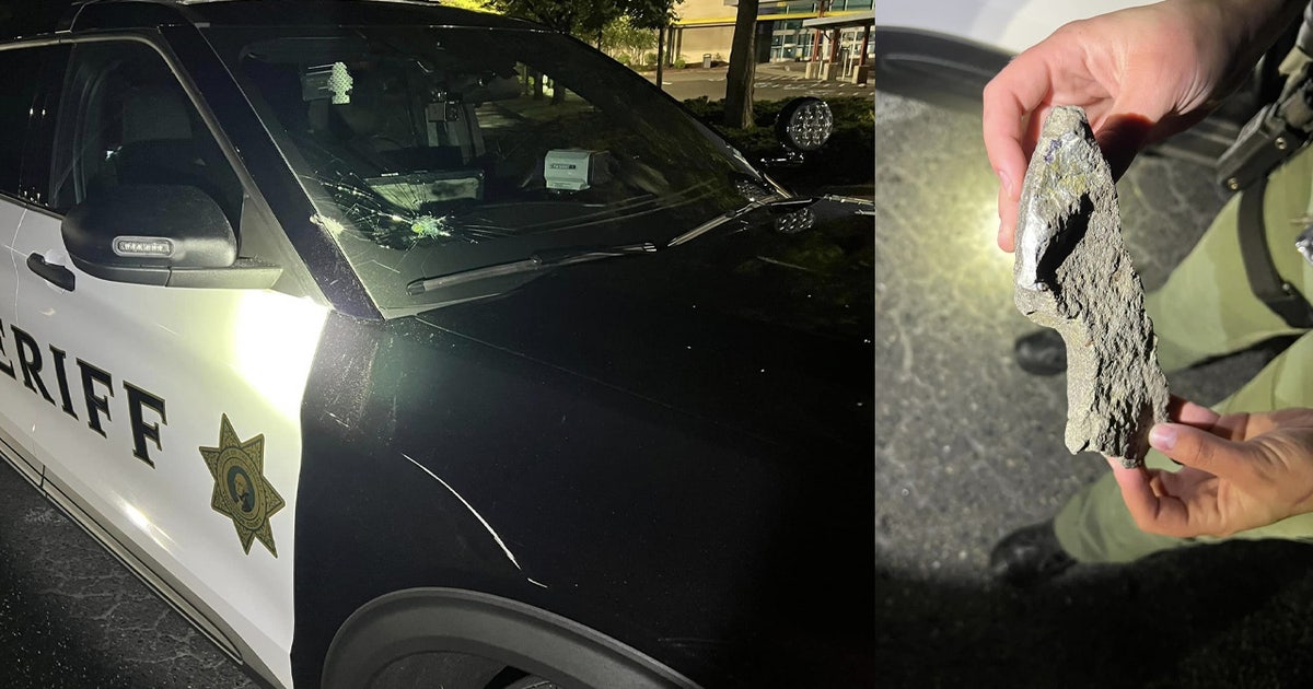 Man arrested after throwing rock at sheriff's cruiser, fighting with ...