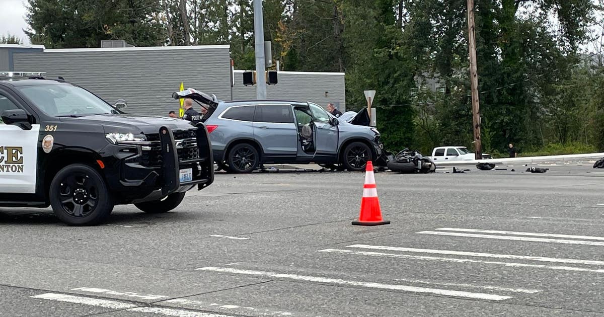 Police investigate deadly motorcycle crash in Renton | FOX 13 Seattle