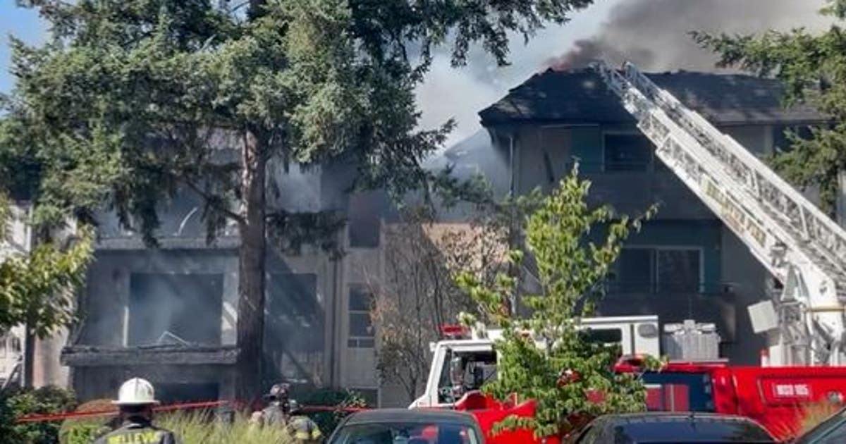 Large fire breaks out at Bellevue apartment building; 56 units affected ...
