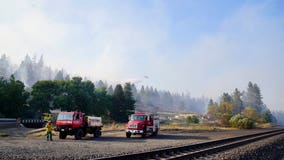 West Hallett Fire near Spokane prompts mandatory evacuations