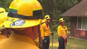 'It's just a matter of time': Crews training to battle wildfires in western Washington