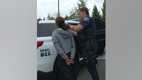 VIDEO: Woman leads Pierce Co. deputies on chase in stolen car, tries to evade arrest by stealing second car