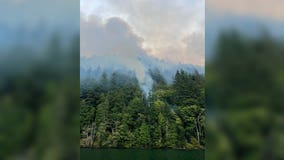 Blue Canyon Fire: Level 2 'be ready' evacs issued for wildfire near Lake Whatcom