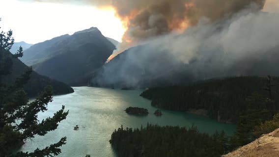 Sourdough Fire burns 6,234 acres near Diablo, 25% contained