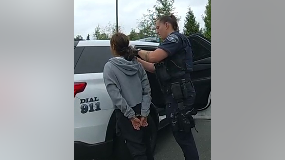 VIDEO: Woman leads Pierce Co. deputies on chase in stolen car, tries to evade arrest by stealing second car
