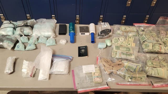 Suspected drug trafficker arrested in Kent with 55k fentanyl pills, $90k in cash