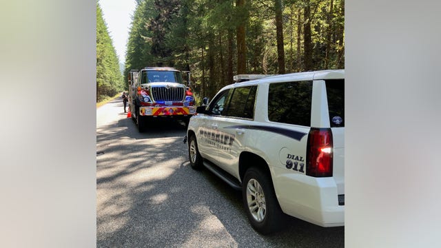 3 killed in fiery crash on Forest Service Road in Pierce County